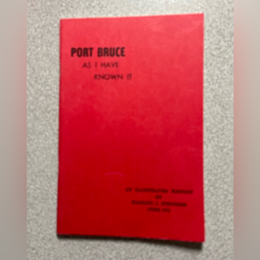 Vintage Port Bruce As I Have Known It Booklet 1975
